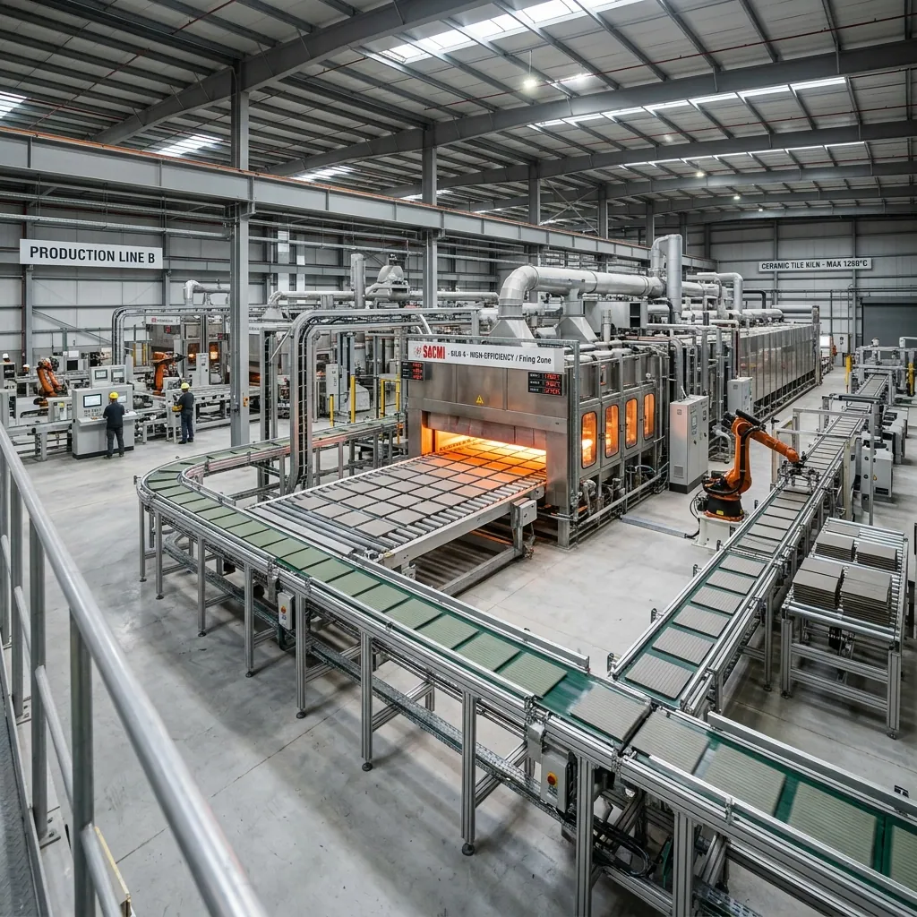 Modern Ceramic Tile Production