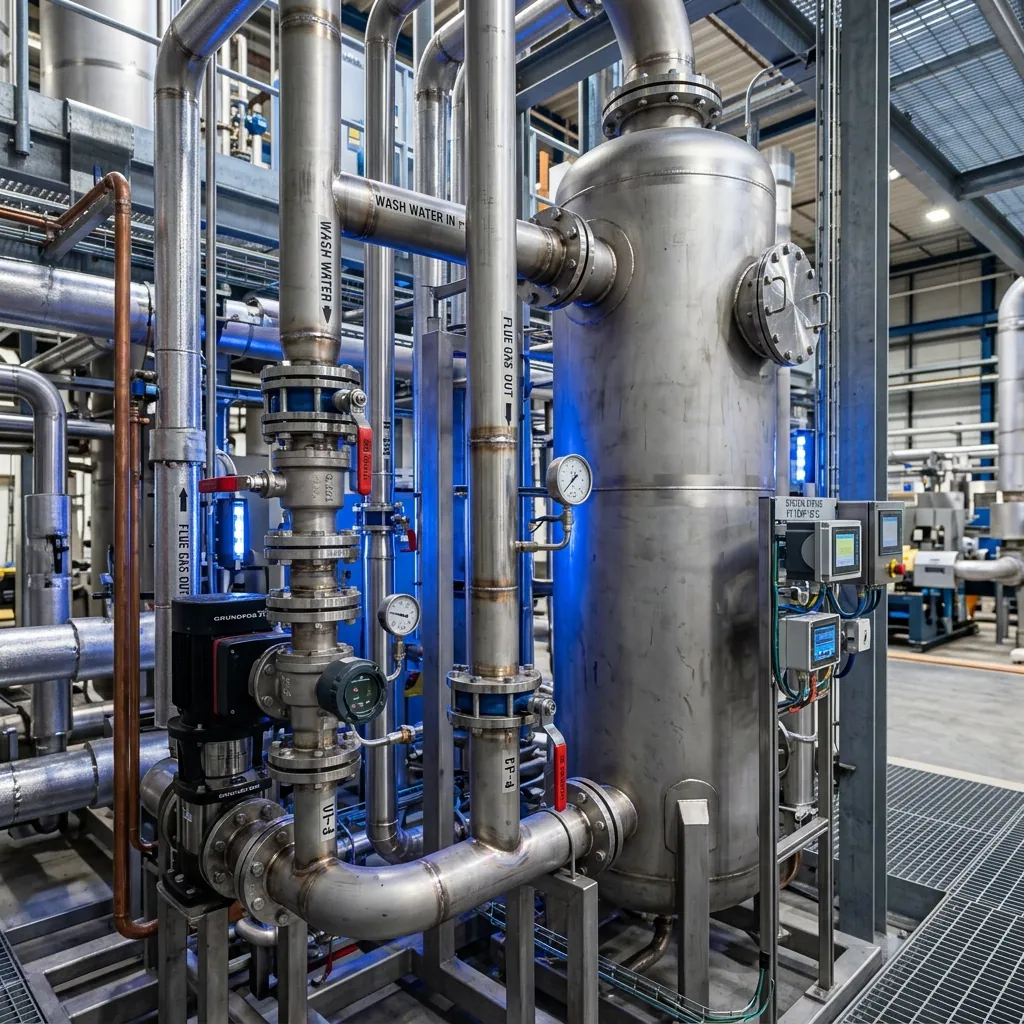 Industrial Scrubber and Piping Systems