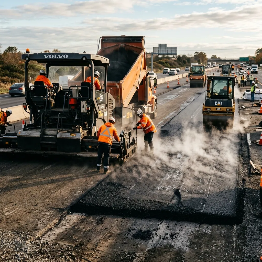 Binder and Aggregate Selection in Road and Infrastructure Projects