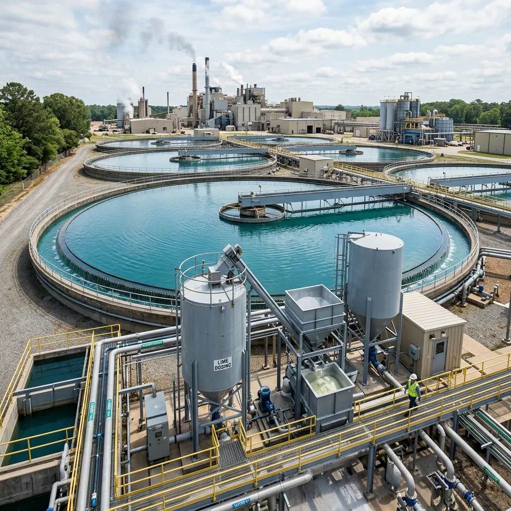 Lime Applications in Wastewater and Flue Gas Treatment