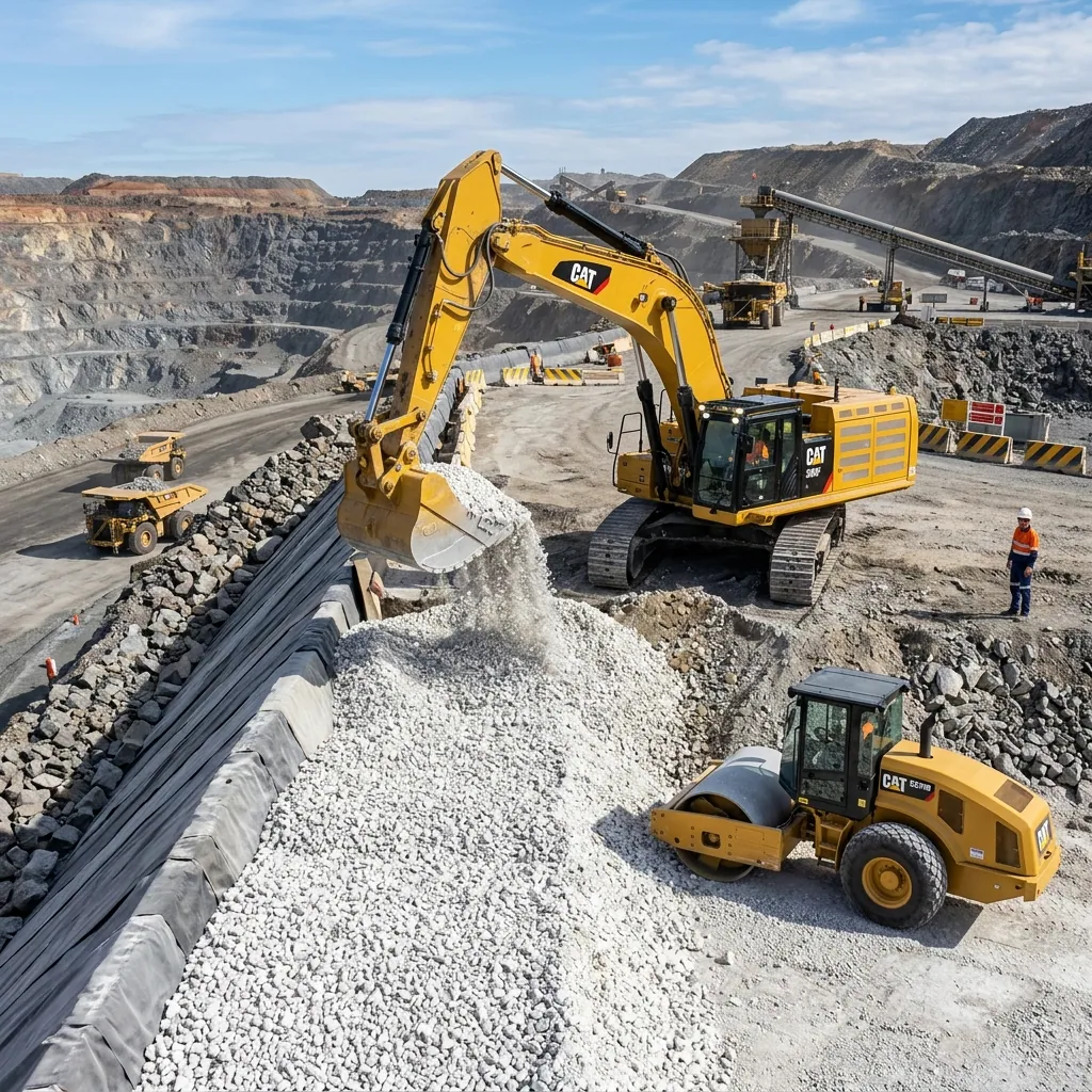 Aggregate and Auxiliary Products in Mine Site Infrastructure
